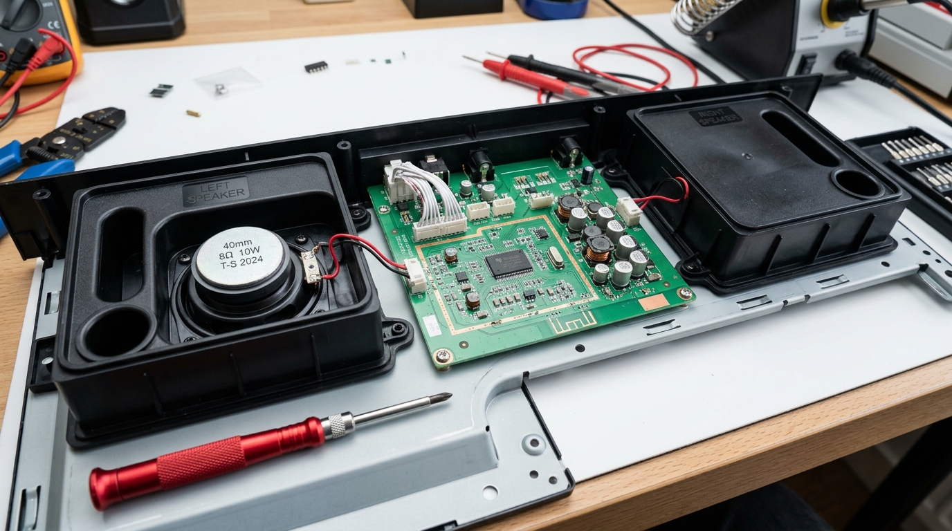 Internal Speaker Installation